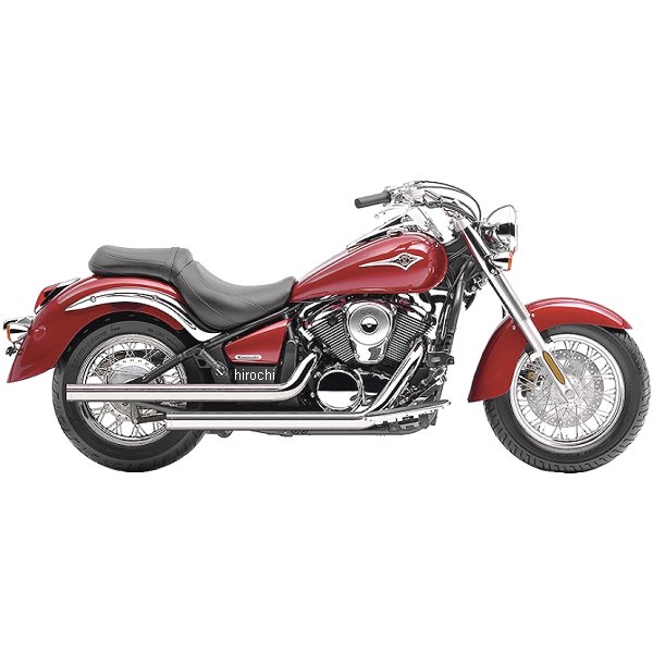 フルエキゾースト ドラッグスター ストレートカット 06年-16年 VN900 バルカン クローム