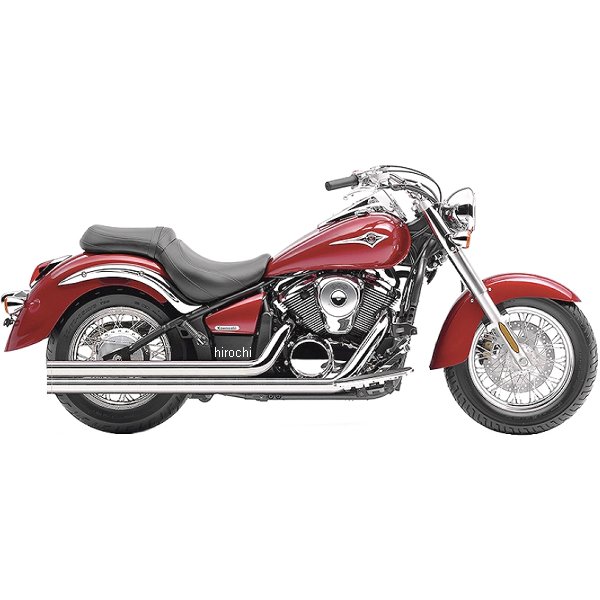 フルエキゾースト スピードスター ストレートカット ロング 06年-16年 バルカン VN900 クローム