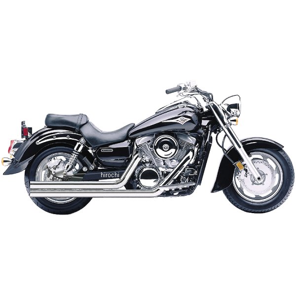 フルエキゾースト スピードスター ストレートカット ロング 03年-08年 バルカン VN1600A クローム