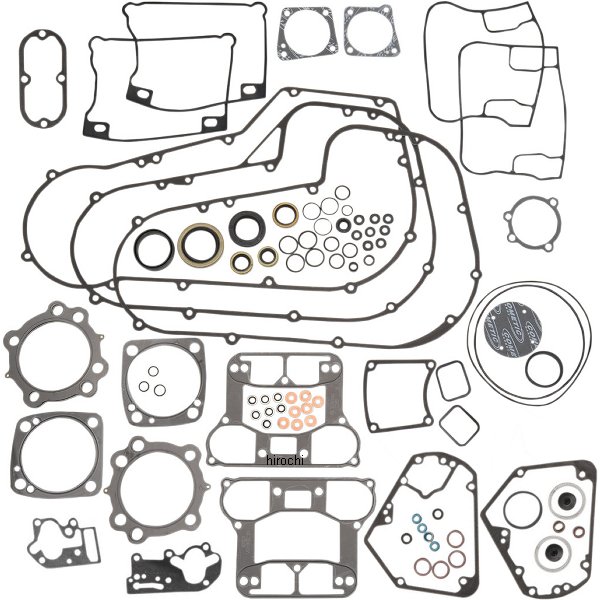 エンジン ガスケットセット 92年-99年 Big Twin 3.625"ボア