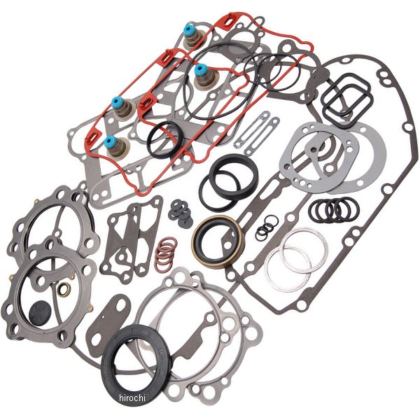 コンプリート ガスケットキット 3.8125"ボア 91年-03年 XL1200 厚さ0.04"ヘッドガスケット