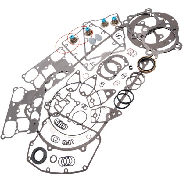 コンプリート ガスケットキット 3.875"ボア 07年-17年 ソフテイル