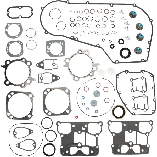 コンプリート ガスケットキット 4.125" 厚さ.040" 99年-06年 Twin Cam