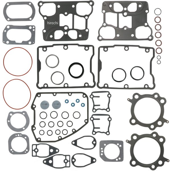トップエンド ガスケットキット 3.750" 厚さ.030" 99年-04年 Twin Cam