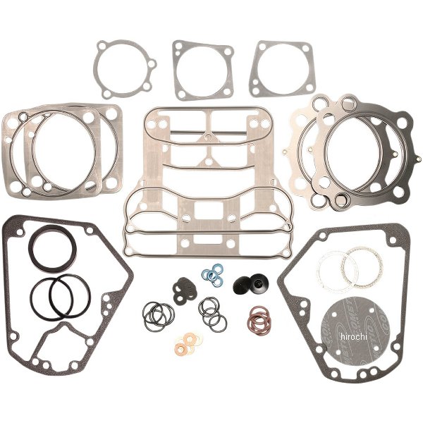 トップエンド ガスケットキット 92年-99年 Big Twin ロッカーボックスガスケット無し