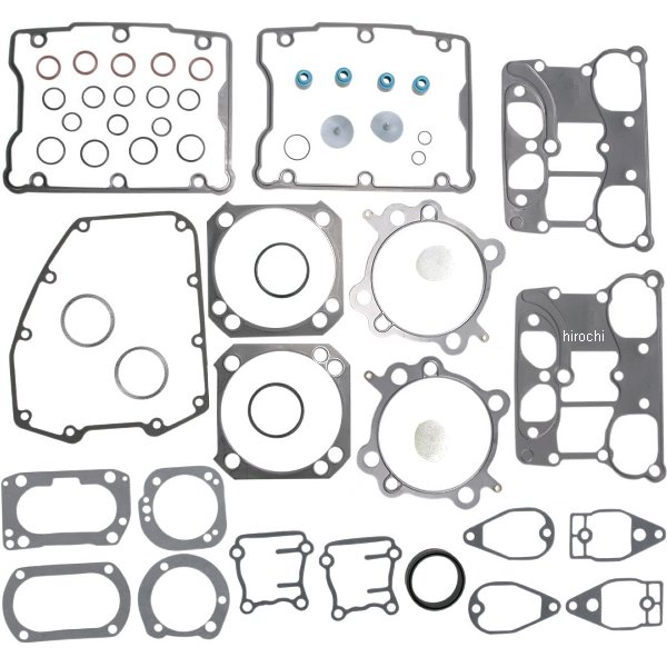 トップエンド ガスケットキット 4.125" 厚さ.030"/.020" 99年以降 Twin Cam