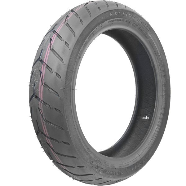D408F 140/75R17M/C 67V ブラックサイドウォール TL フロント
