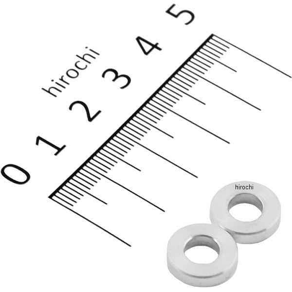 カラーセット 厚さ3mm 内径6mm 外径12.6mm 2個入り