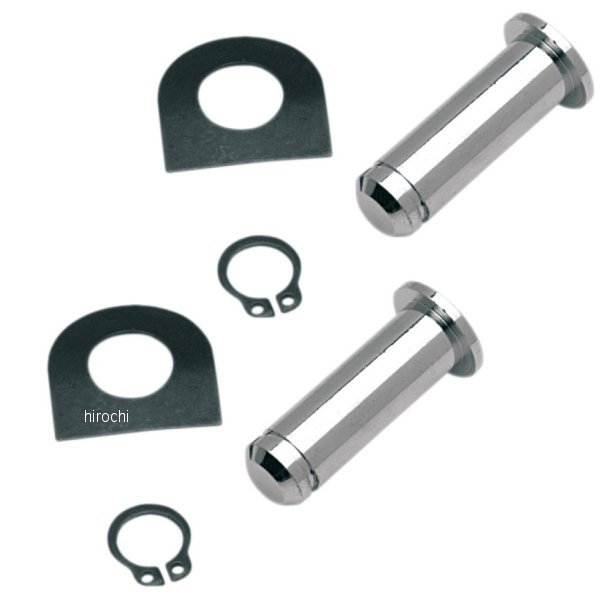 フットペグ ピン 15/16インチ(24mm) ワイドマウント (2個入り)