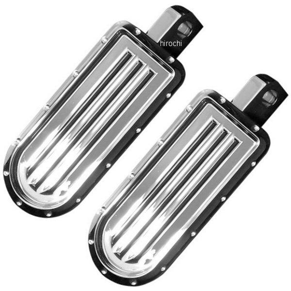 フットペグ リア ディンプル クローム