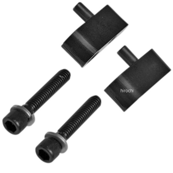 リアフットボード 20mm外側移動キット 99年-09年 FLT 黒