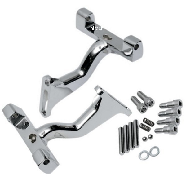 パッセンジャーフットボード 高位置マウントプラケット クローム