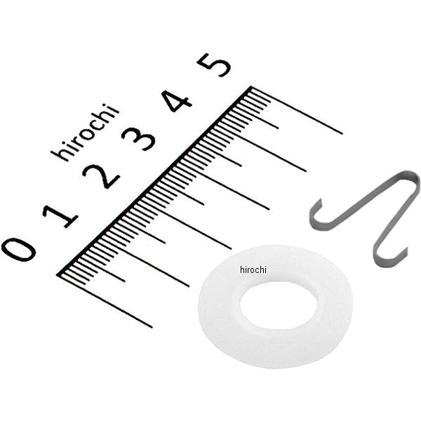 ケーヒン KEIHIN PEキャブ本体用補修パーツ ニードルクリップ＆プレートセットφ26φ28用