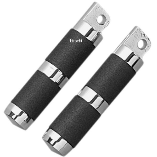 【セール特価】 フットペグ ラバー 5.5インチ(140mm) クローム