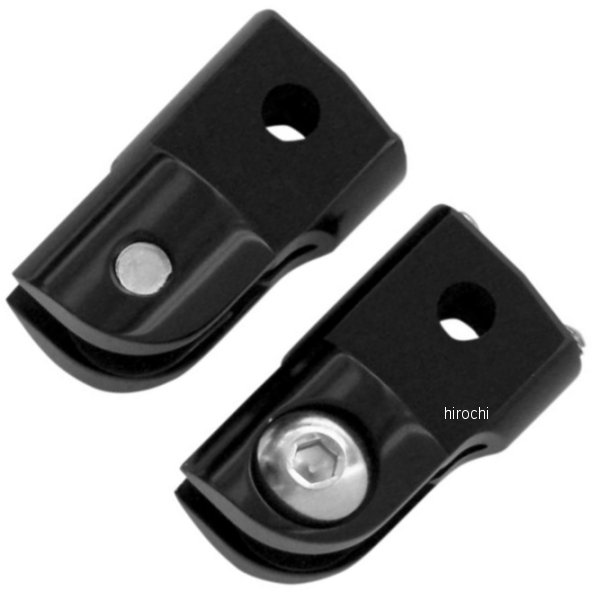 リア フットペグ アダプター 黒