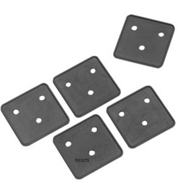 ナンバープレート ガスケット フラット (5個入り)