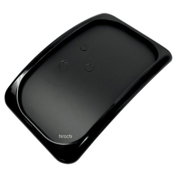 USAナンバープレート 3ボルト ラディウス 小 黒