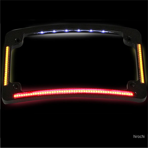 ライセンスフレームプレート RADIUS 黒