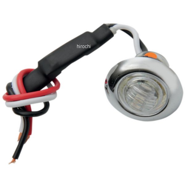 LED ミニ マーカー ダブル球 アンバーLED/クリアレンズ