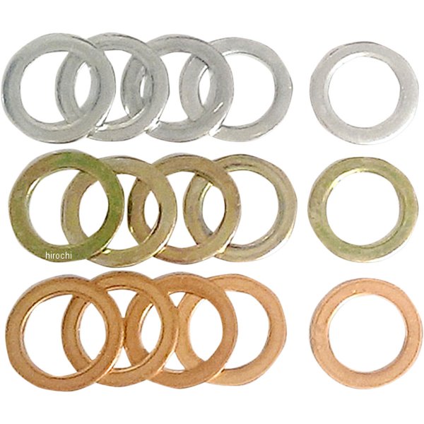 ワッシャー 14mm スパークプラグ用 15個入り