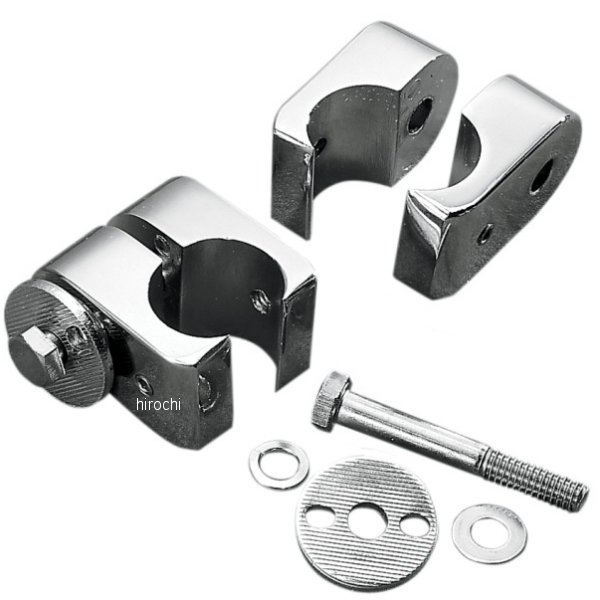 クランプ 1インチ(25mm) パイプ クローム