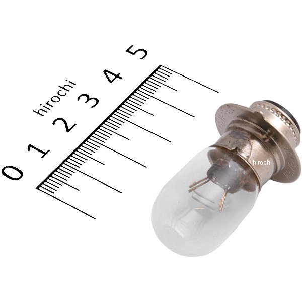 ヘッドライト用白熱電球 12V18/18W (クリアー) PH7