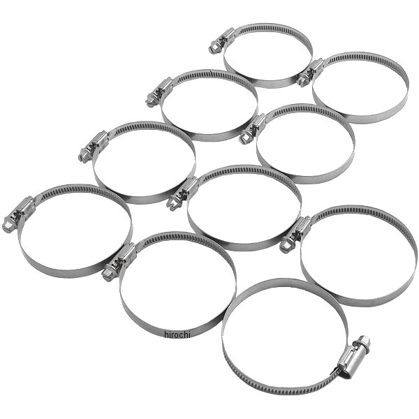ホース クランプ 50-70mm ステンレス (10個入り)