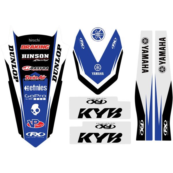 デカール トリムキット 10年-13年 YZ450F