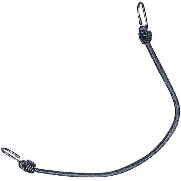 ヘビーデューティー バンジーコード 10mmX60cm 2フック 黒