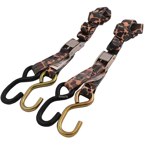 タイダウンベルト 1インチ(2.54cm) x 72インチ(182cm) カモ