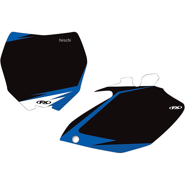 【セール特価】 ナンバー パッチプレート 10年 YZ250F 黒