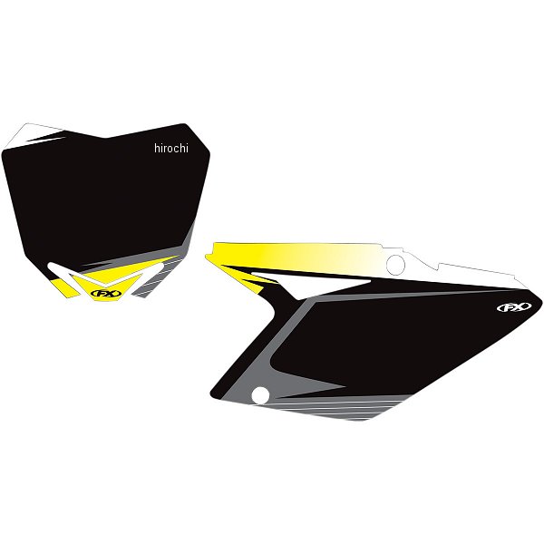 【セール特価】 ナンバー パッチプレート 10年 RM-Z250 黒