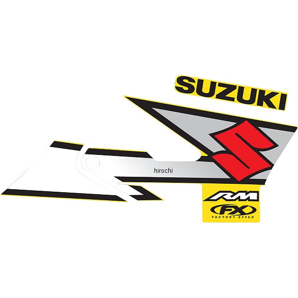 デカール シュラウド 01年-08年 RM250、RM125