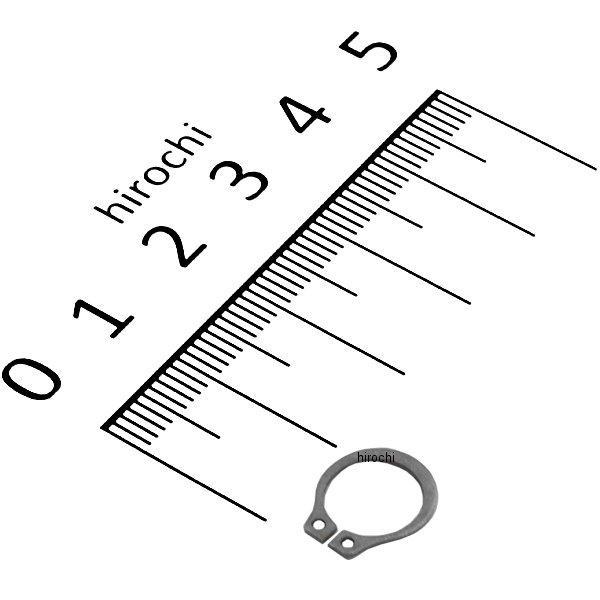 スナップ リング 3/8 EXTERNAL ZINC ハイドロクラッチレバー用