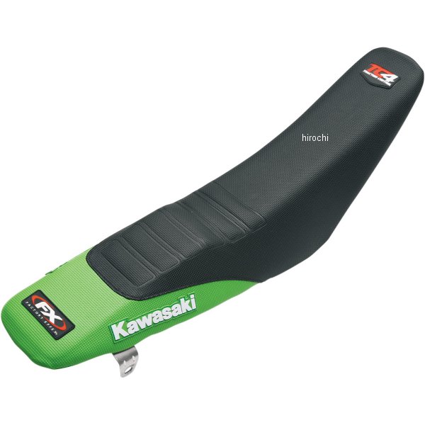 【セール特価】 シートカバー グリッパー TC4 06年-08年 KX450F、KX250F 緑 (バンプ有)