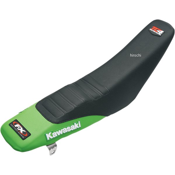 【セール特価】 シートカバー グリッパー TC4 09年-12年 KX450F、KX250F 緑 (バンプ有)