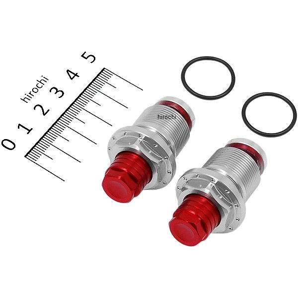 シフトロードアジャスター 27mmフォーク用 レッド/シルバー モンキー