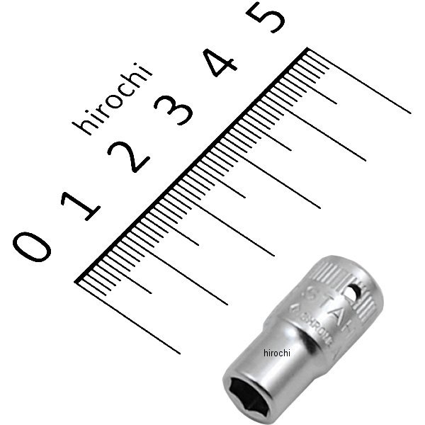 1/4インチsq ソケット (6角) 6mm