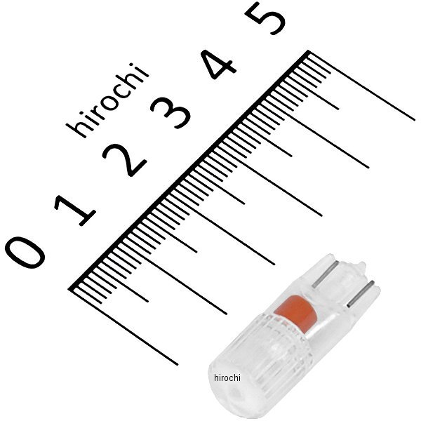 メーター ポジション ライセンス用 集光タイプL700 12v ウェッジ(中) オレンジ