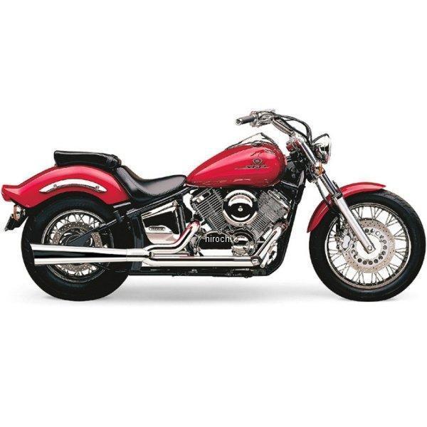 フルエキゾースト パワープロ メガホン スラッシュカット 99年-09年 ドラッグスター XVS1100 クローム