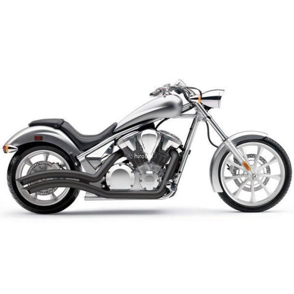 フルエキゾースト スピードスター スウェプト スラッシュカット 10年-16年 VT1300 黒