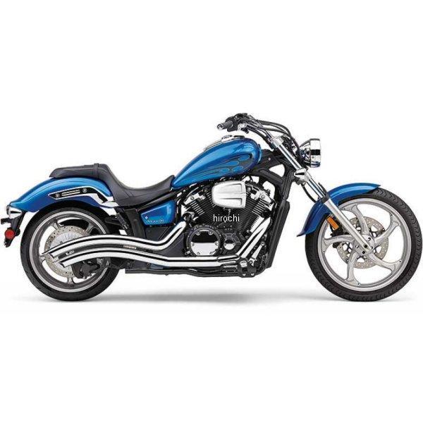 フルエキゾースト スピードスター スウェプト スラッシュカット 11年-16年 ストライカー XVS1300 クローム