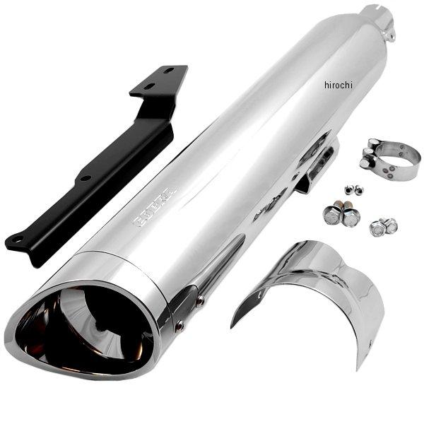 スリップオンマフラー スカラップ 4インチ 11年-17年 ストライカー XVS1300 クローム