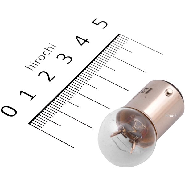 口金ダブル球 12V7/3.4W テール/パーキング球 (クリアー) (1個売り)