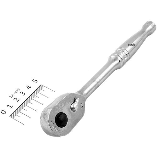 3/8インチ ラチェット クイックリリース スタンダード ハンドル 全長 189mm