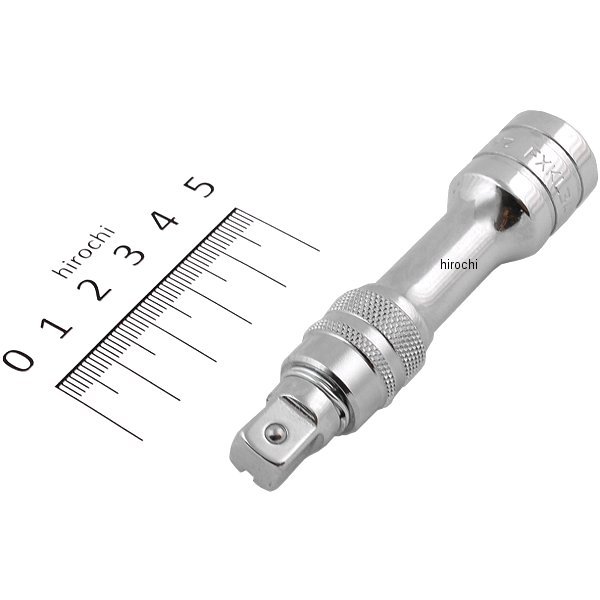 3/8インチ クイックリリース エクステンション フリクション ロック式 全長 76mm