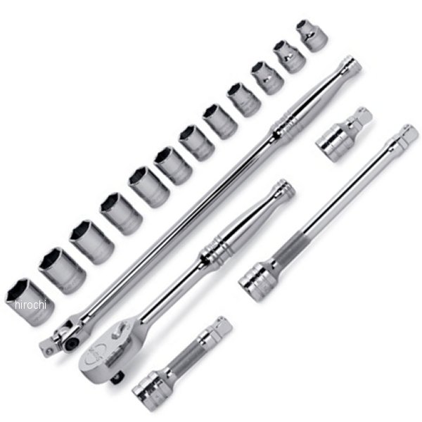 3/8インチ ミリサイズ 6角 スターター セット 17点