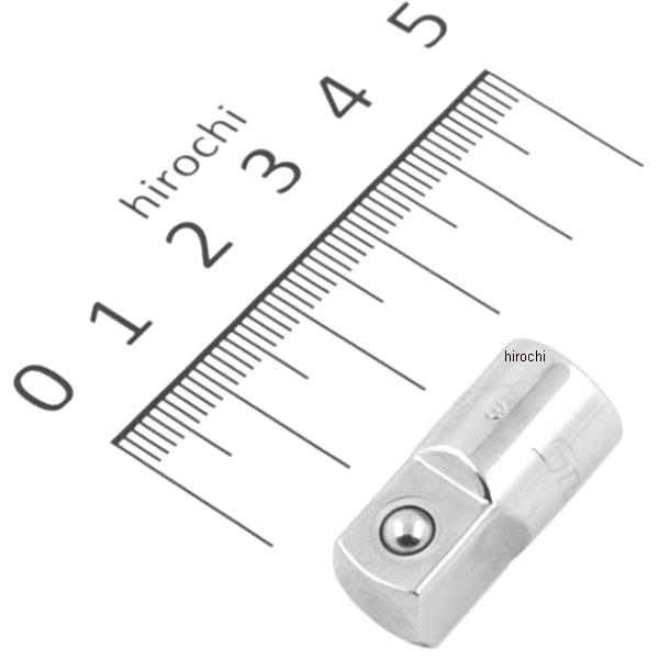 3/8インチ アダプター 3/8⇔1/4 全長 24mm