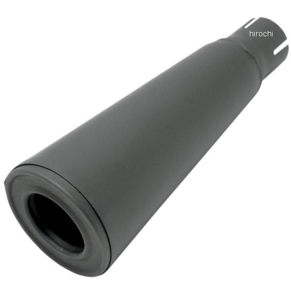 マフラーボディ クランプオンサイレンサー 3M スチール ダートバイク 1.75インチ 黒