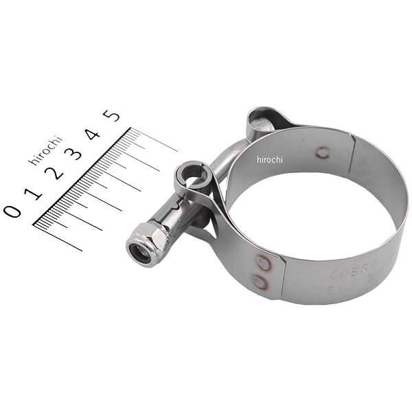 クランプ T-ボルト 1.9インチ ステンレス 1個入り